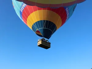 En de lucht in! Foto: DagjeWeg.NL