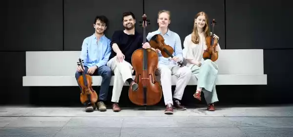 Mozart en Tsjaikovski door het Fibonacci Quartet Foto: Het Concertgebouw | Foto geüpload door gebruiker concertgebouw