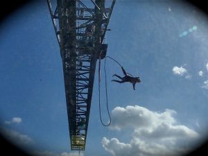 Bungeejumpen NDSM-werf