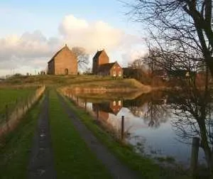 De wierde van Ezinge. Foto: Geert Job voor Museum Wierdenland