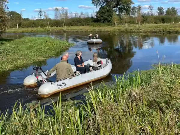 Boot & Watersport verhuur Landgoed Schuilenburg Fluisterboot. Foto: Valerie Overkamp.