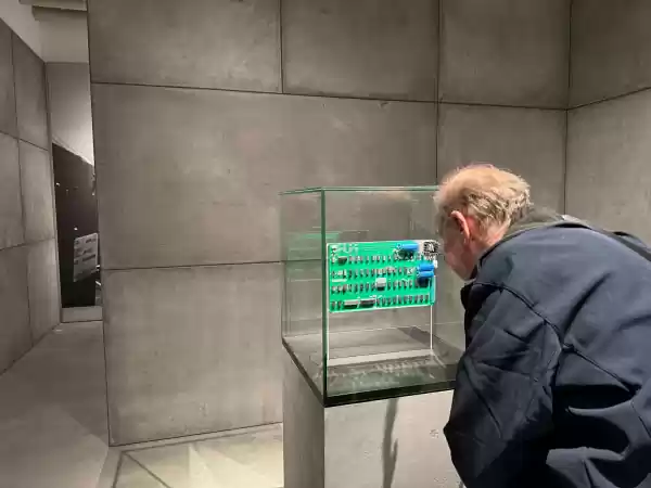 Het computerboard van de Apple 1. Foto: DagjeWeg.NL © Jennifer Kapoen