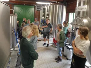 Op excursie bij Bierbrouwerij Lauret bij fort Everdingen foto: Cees van Doodeweerd Op excursie bij Bierbrouwerij Lauret bij fort Everdingen foto: Cees van Doodeweerd