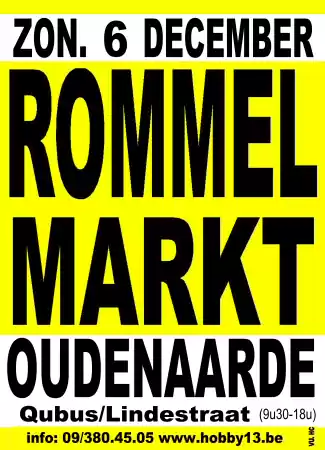 Antiek & Rommelmarkt te Oudenaarde Foto: De Dapper Eddy