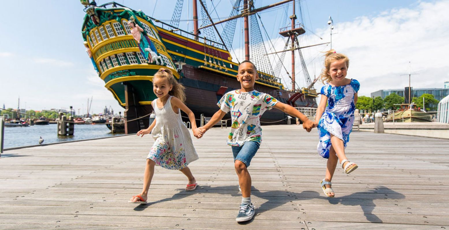 In de meivakantie barst Het Scheepvaartmuseum van de leuke activiteiten. Foto: Het Scheepvaartmuseum © Twycer