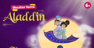 Over de foto: Zweef met Aladdin door het theater. Foto: Theater Terra Zweef met Aladdin door het theater. Foto: Theater Terra