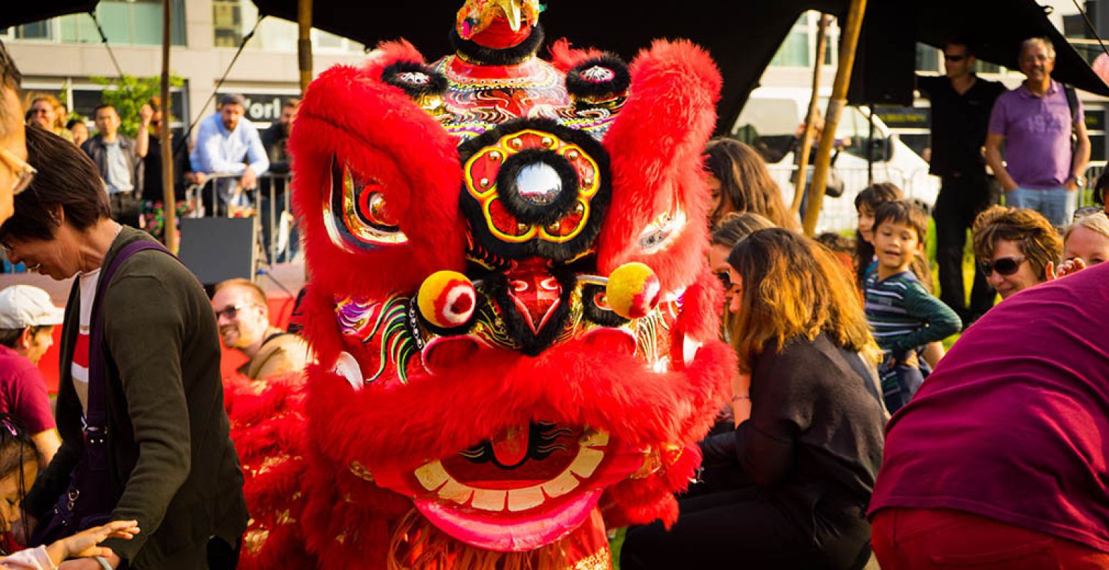 Het Chinees Nieuwjaar wordt in Den Haag, Rotterdam en Amsterdam gevierd met parades, vuurwerk en lekker eten. © Evert Buitendijk Fotografie.