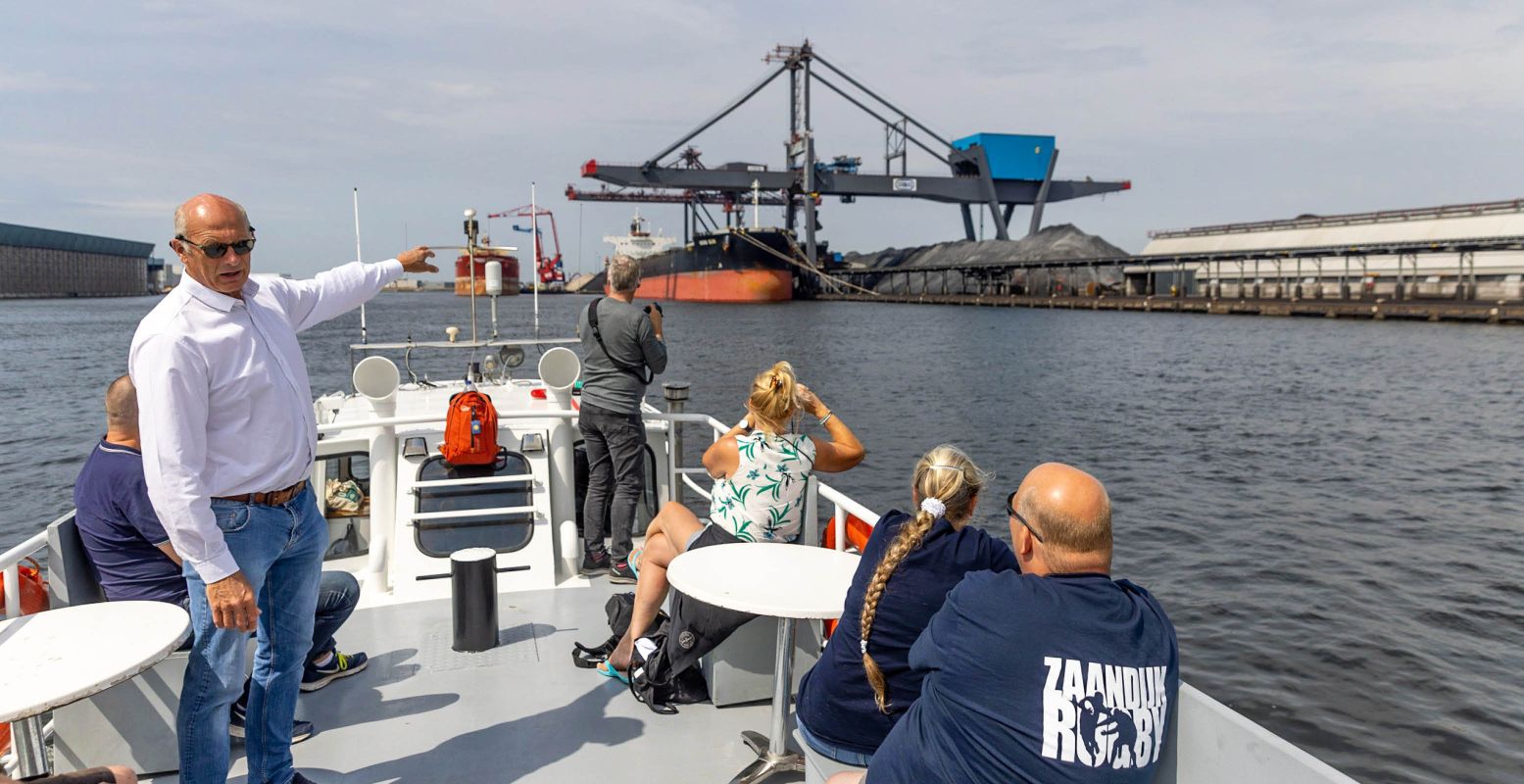 Ontdek de ins en outs van de Amsterdamse zeehavens. Foto: Benjamin Kotek