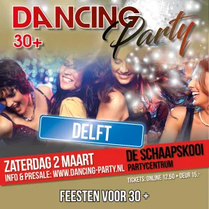 30+ Dancing Party Delft 30+ Dancing Party. Foto: Herman Hilhorst.Foto geüpload door gebruiker.