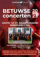 Betuwse concert m.m.v. Chr. ensemble Parlando Foto: poster archief Flying EagleFoto geüpload door gebruiker.