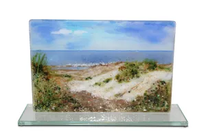 Expositie glaskunst, foto’s en schilderijen