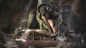 The Lost Temple: Dino_s veroveren Movie Park Germany Een belevenis voor al je zintuigen! Beeld: Movie Park Germany
