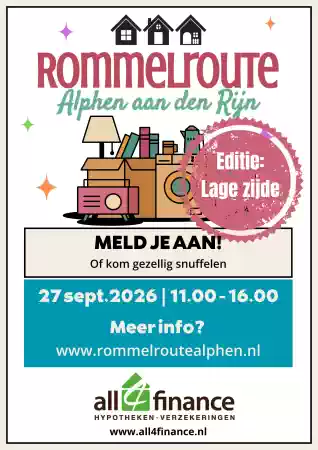 Rommelroute Alphen aan den Rijn editie Lage Zijde Foto: Jane Rewijk