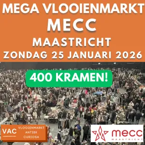 Mega vlooienmarkt MECC Maastricht 400 kramen Organisatie Bureau VAC Foto: D. Claassen