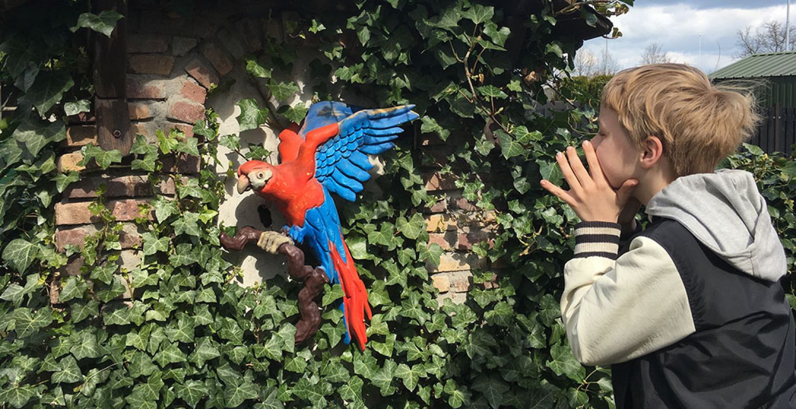 Op sprookjestocht door de Mini Efteling, vlak bij Den Bosch. Foto: Mini Efteling