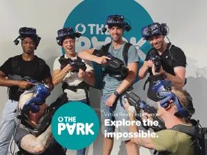 Trommel al je vrienden op voor een vr-experience. Foto: The Park Playground