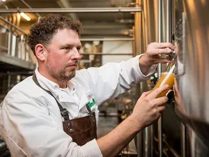 Volg het brouwproces van Grolsch. Foto: Grolsch