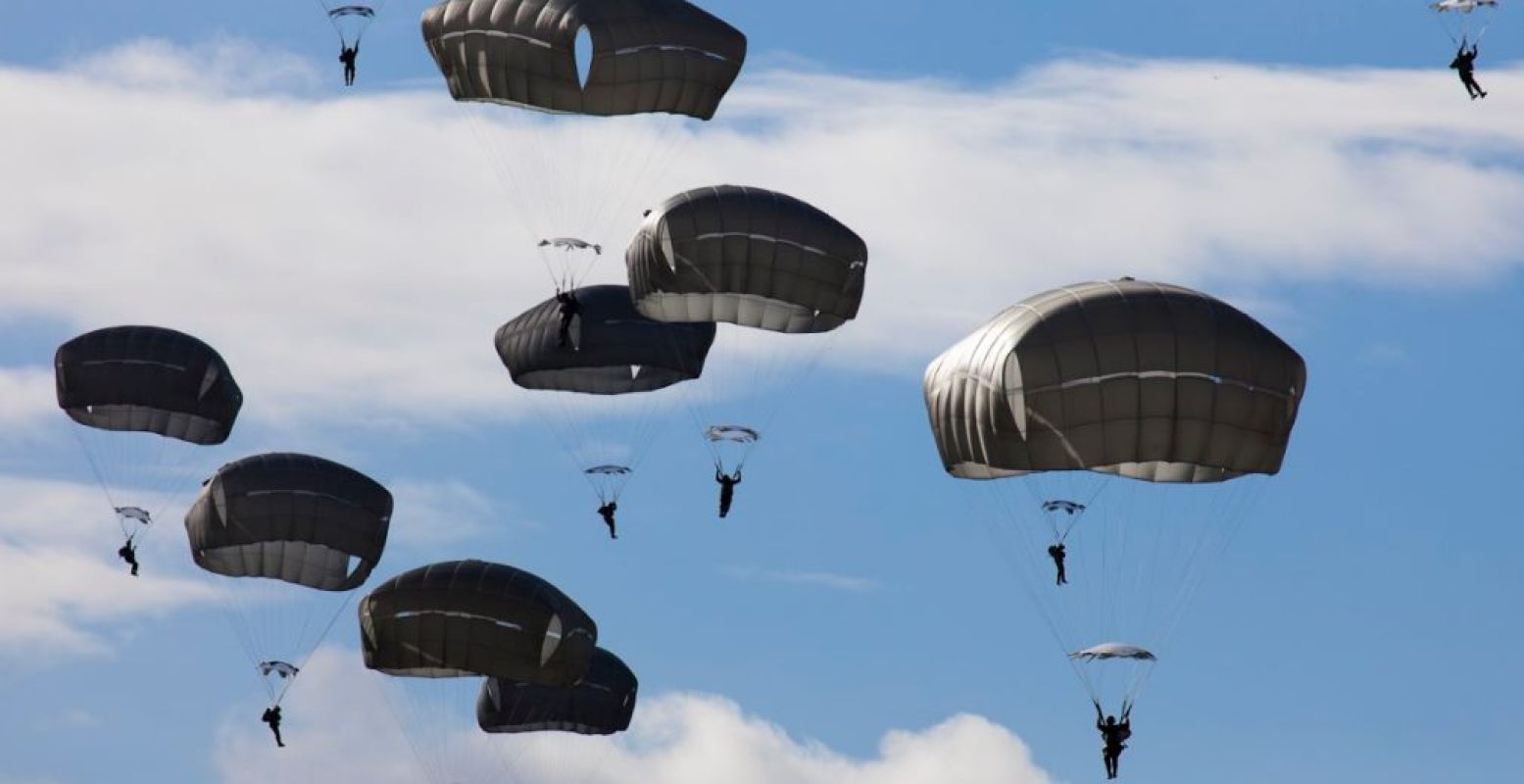 Een mooi beeld van de Airborne Luchtlandingen. Foto: Gemeente Ede