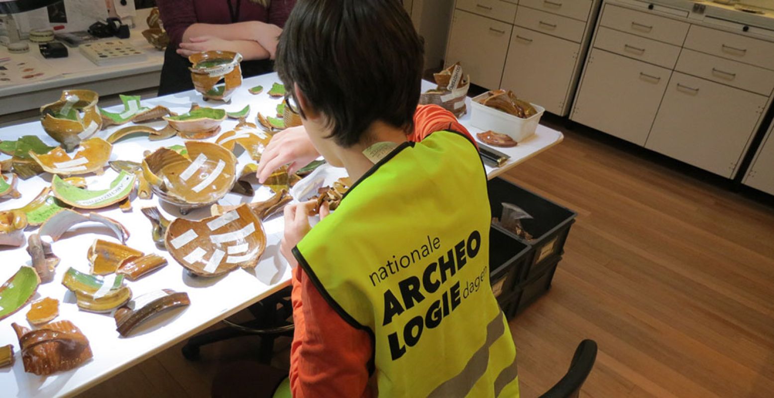 Bezoek één van de Archeohotspots en help zelf mee met archeologisch onderzoek. Foto: Nationale Archeologiedagen