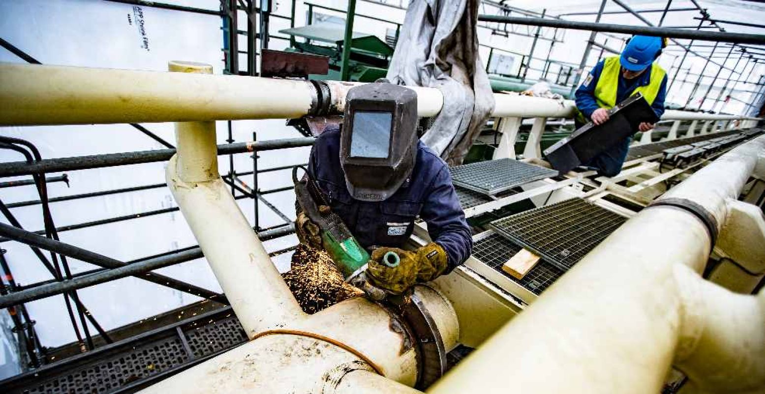 Afgelopen winter werd de achtbaan vernieuwd. Foto: Efteling