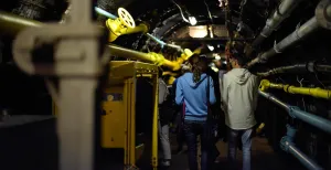 Tussen ketels en kolen in het Ruhrgebied Daal af in de bezoekersmijn van het Deutsches Bergbau Museum in Bochum. Foto: Deutsches Bergbau Museum © Helena Grebe