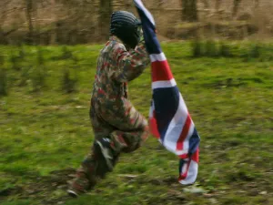 Kidss paintball. Foto: Janno van der Weerd