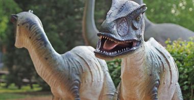 Overal waar je kijkt... dino's!