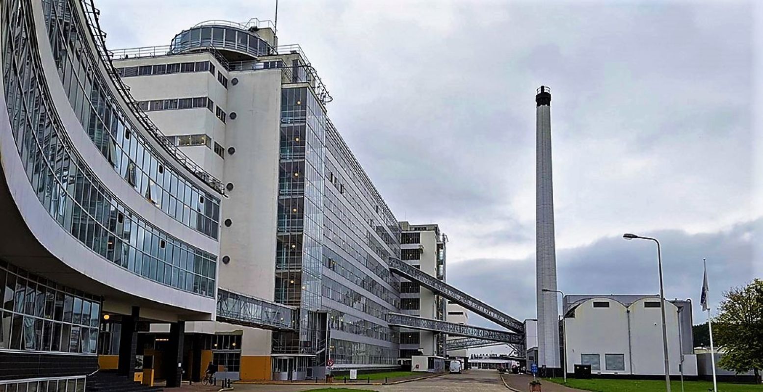 De fabriek werd in de jaren '20 gebouwd en was heel vooruitstrevend voor z'n tijd. En vandaag de dag genieten we daar nog steeds van. Foto: Jonna Arendse