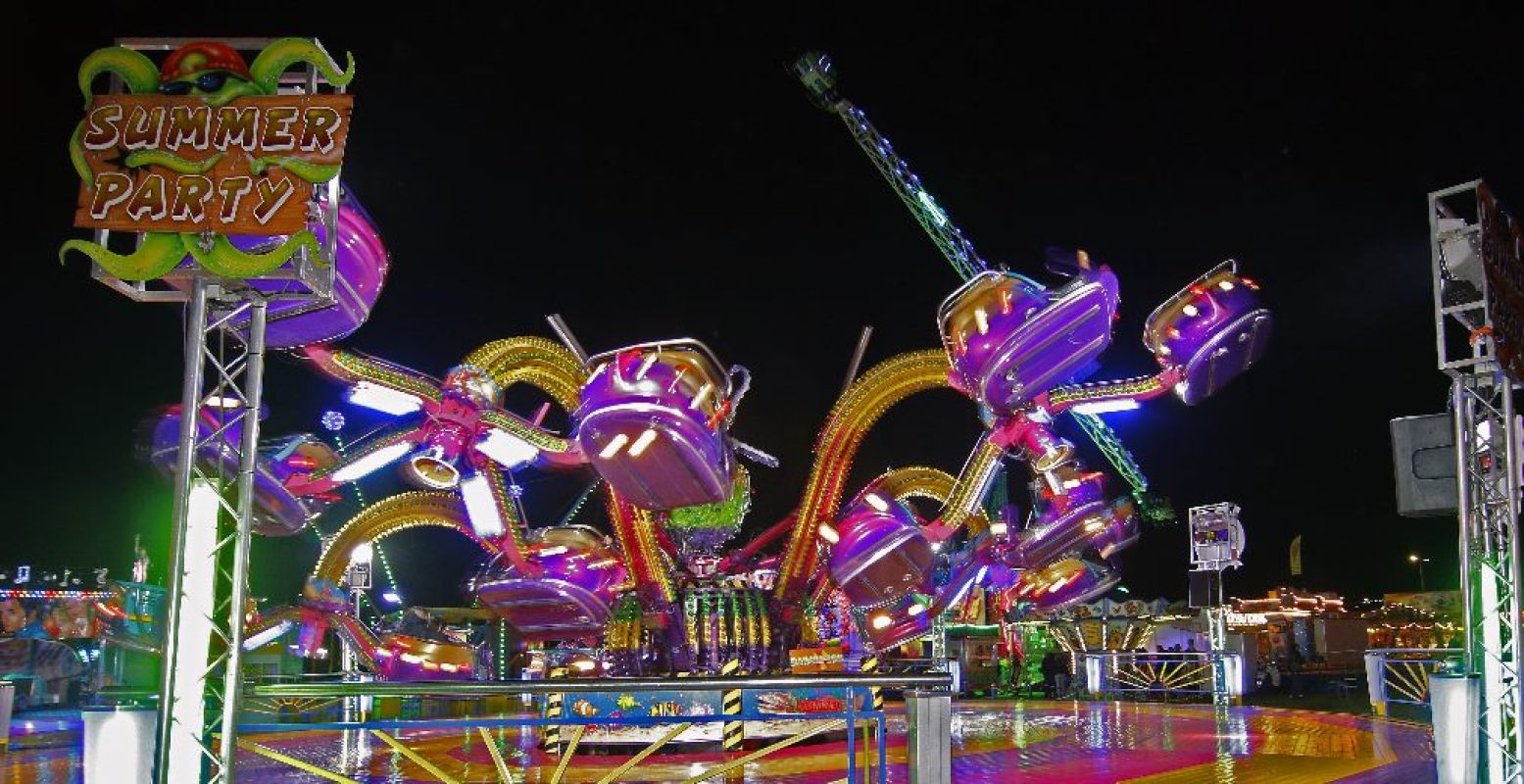 Volop attracties op de Paaskermis in Deventer. Foto: Gemeente Deventer