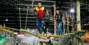 Win kaartjes voor een uitstapje Het Coronel Adventure Indoor Klimbos is een walhalla voor liefhebbers van klimparcours! Foto: Coronel Adventure Indoor Klimbos