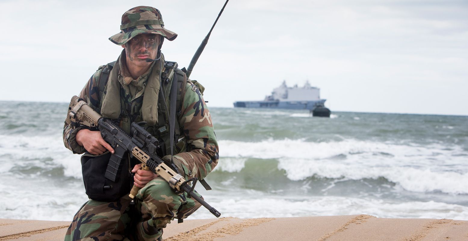 Maak kennis met de stoere zeebonken van de marine. Foto: Ministerie van Defensie © Gerben van Es