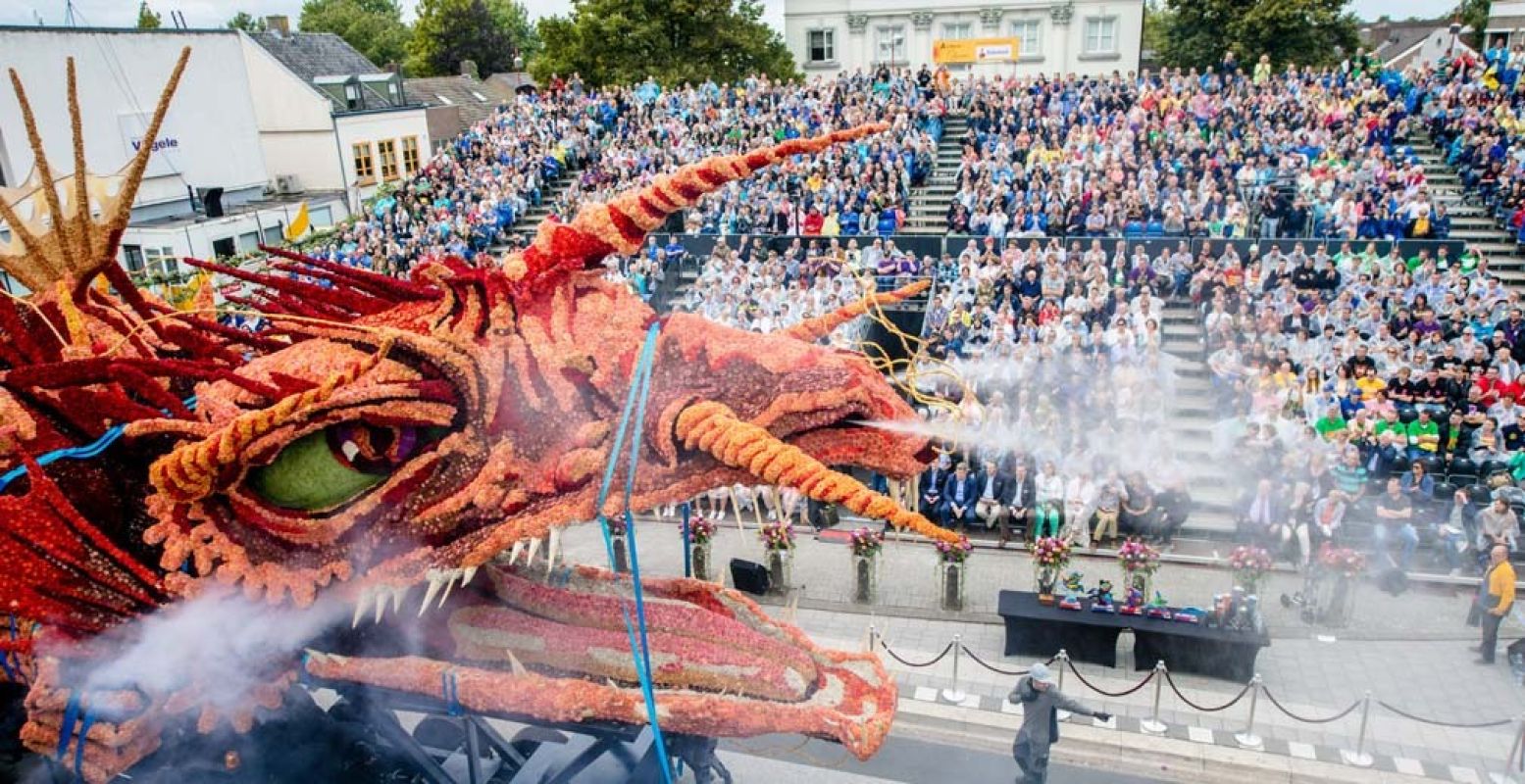 Corso Zundert is het grootste bloemencorso ter wereld. Foto: Corso Zundert, © Malou Evers