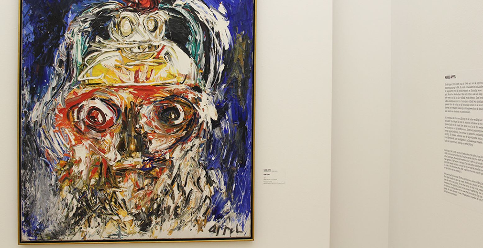 Bewonder kunstwerken van moderne grootheden zoals Karel Appel. Foto: DagjeWeg.NL.