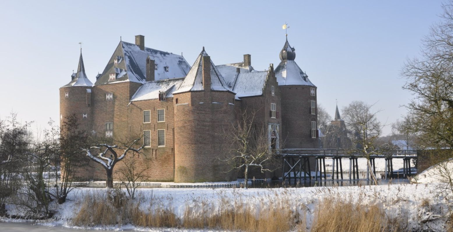 Winterse gezelligheid op Kasteel Ammersoyen. Foto: Kasteel Ammersoyen