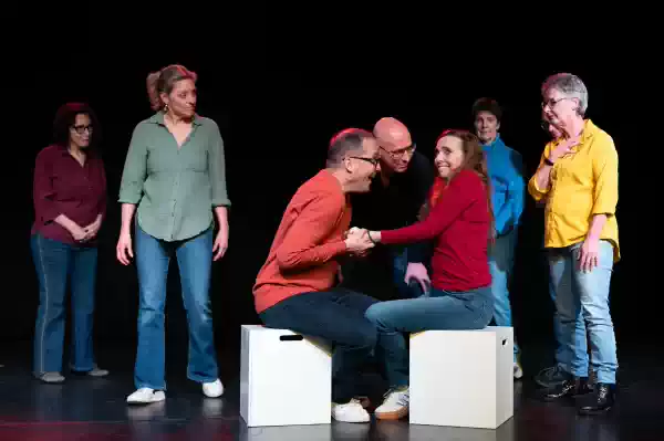 Papaver improvisatie theater voorstelling Foto: Betty Eijzenga