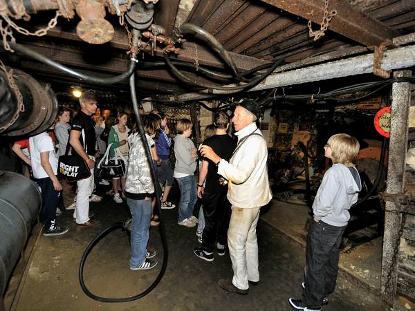 Volg een rondleiding door de steenkolenmijnen. Foto: Steenkolenmijn Valkenburg