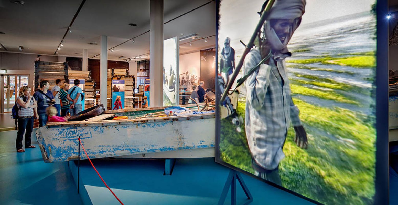 In het Marinemuseum leer je alles over oorlogsschepen en de piraterij. Foto: Marinemuseum.