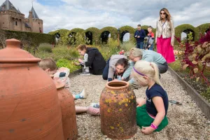 Activiteiten genoeg op Kasteel Muiderslot. Foto: Melanie Lemahieu