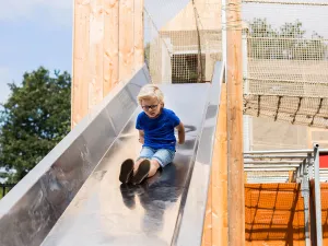 Roetsj naar beneden!  Foto: Fort Vertier