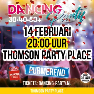 30•40•50+ Dancing Party Purmerend - Valentijn 30+ Dancing Party. Foto: Herman Hilhorst.