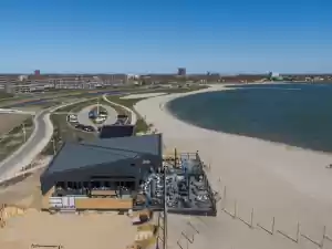 Het langste stadsstrand van Nederland vind je bij Hoorn. Foto: Gemeente Hoorn © Bas Zwerver