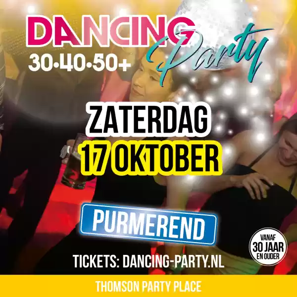 30•40•50+ Dancing Party Purmerend 30+ Dancing Party. Foto: Herman Hilhorst.