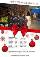 Kerststal in _t Klooster van Weert Foto: Zusters Birgittinessen Weert / Vrienden van de BirgittinessenFoto geüpload door gebruiker.
