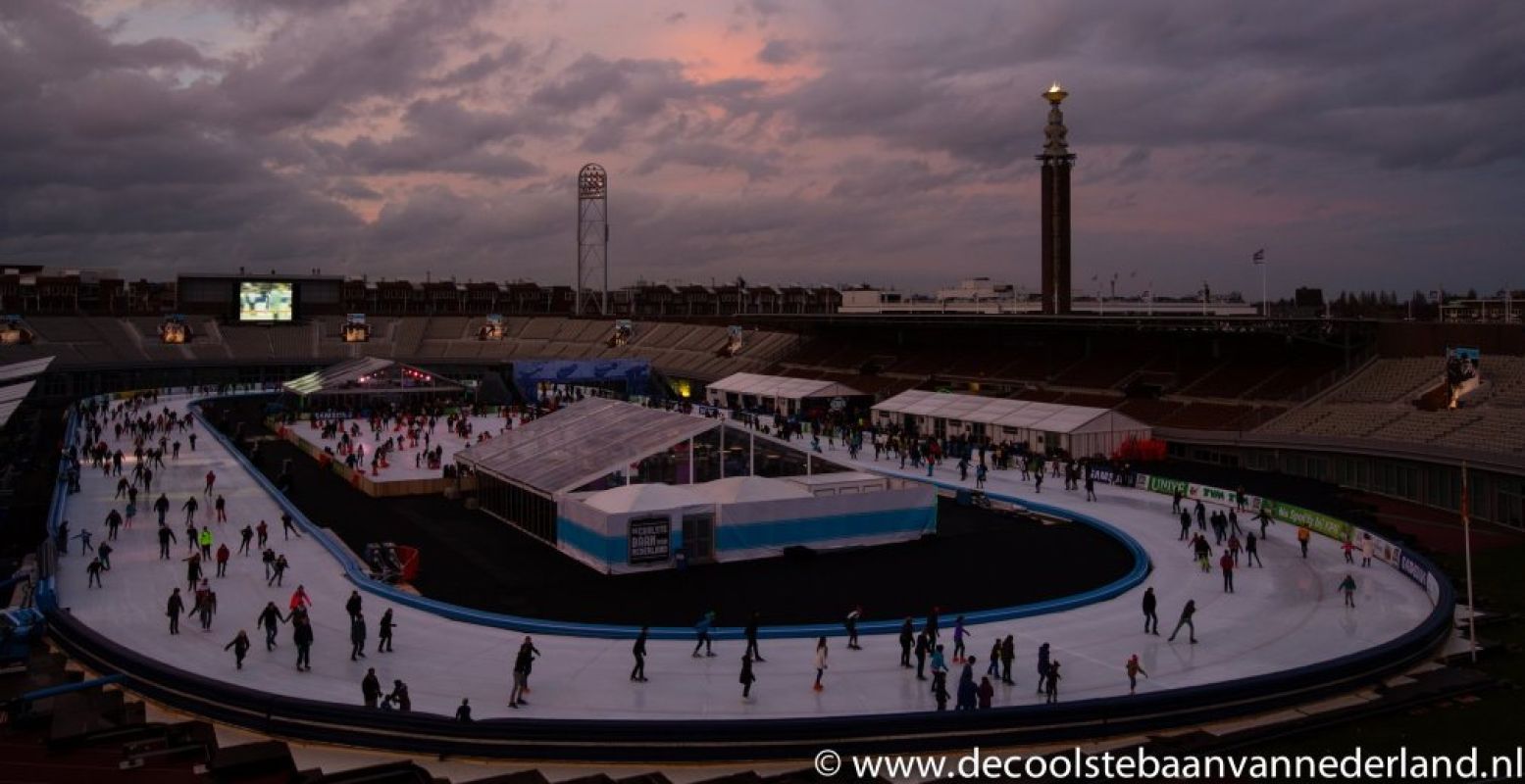 Kom schaatsen in de avond! Foto: De Coolste Baan van Nederland