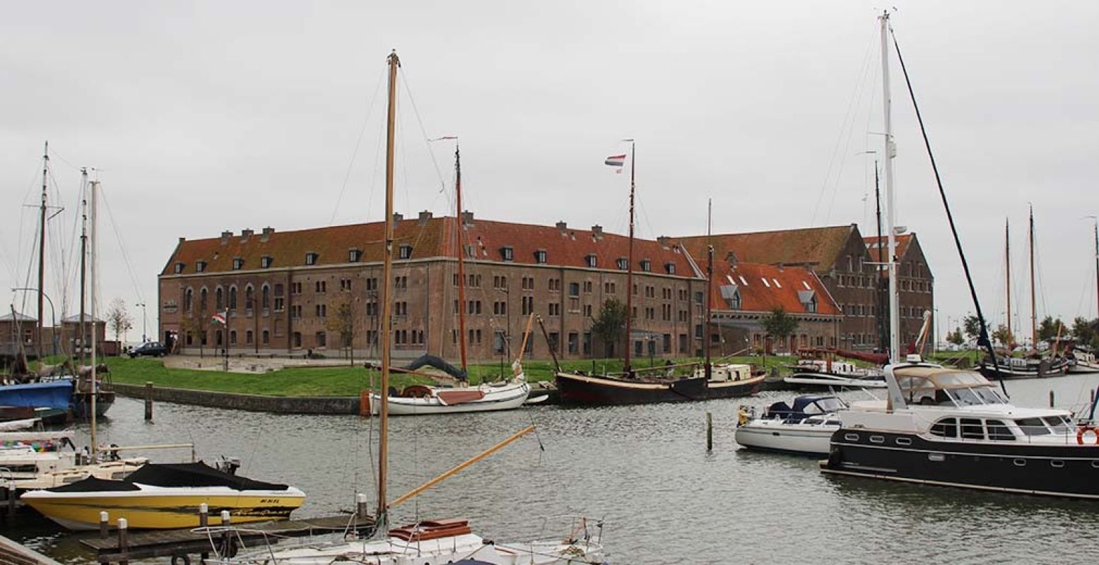 Bijzondere locatie: het museum ligt aan de haven van Hoorn. Foto: DagjeWeg.NL.