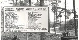 Wint Oorlogsmuseum Overloon de DagjeWeg.NL Award 2017? Het oorlogsmuseum in 1946. Foto: Oorlogsmuseum Overloon