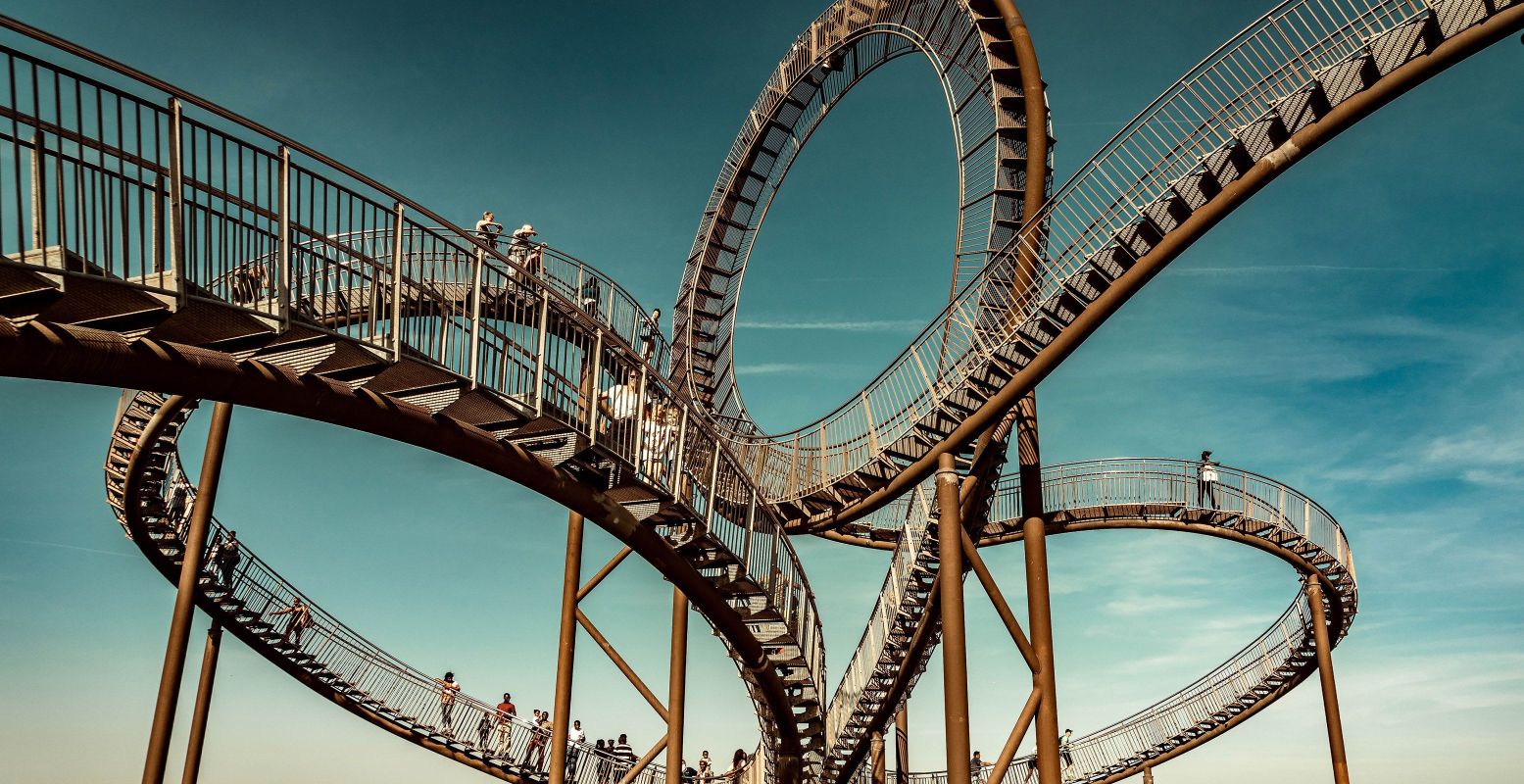 Durf jij de Tiger & Turtle op? Foto: Norbert Waldhausen via  Pixabay 