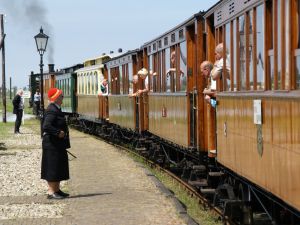 Ga mee terug in de tijd. Foto: Museumstoomtram Hoorn-Medemblik © Klaas Laan