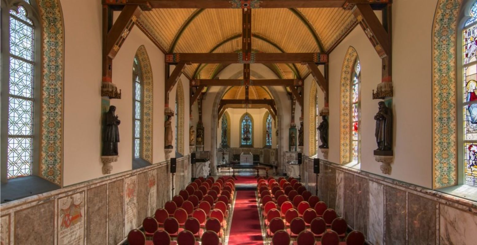 Bewonder de prachtige muurschilderingen. Foto: Kasteel de Haar Utrecht