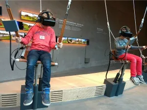 Ervaar de linie in virtual reality. Foto: Waterliniemuseum